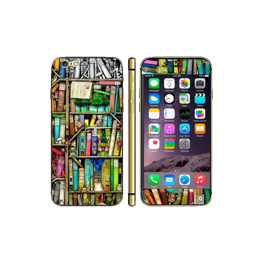 Wewoo - Sticker pour iPhone 6 et 6S Autocollants de décalque de téléphone portable de modèle d'étagère - Autres accessoires smartphone