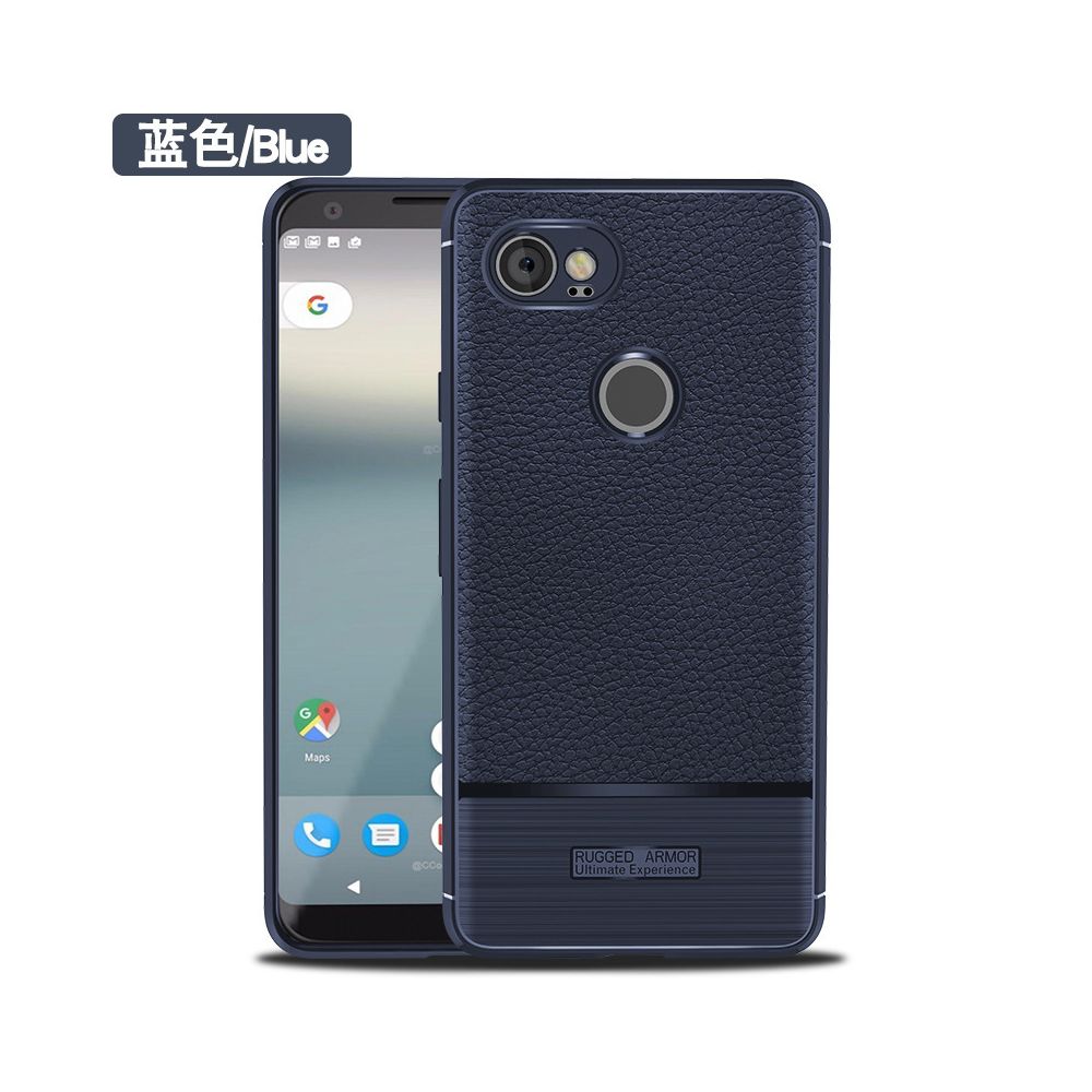 marque generique - Etui Coque de protection antichoc souple pour Google Pixel2 XL - Blue - Autres accessoires smartphone