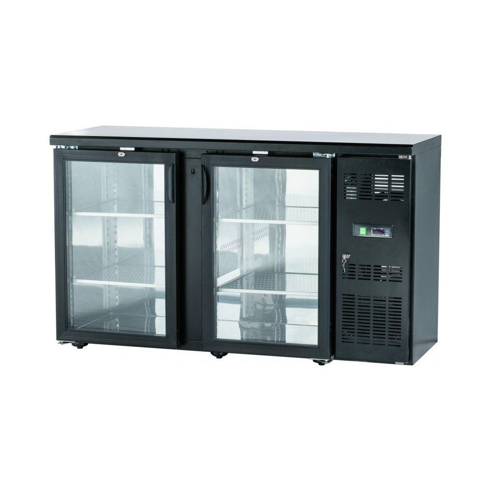 Materiel Chr Pro - Arrière Bar Réfrigérée - 2 à 3 portes - Stalgast - R2902 portesVitrée/battante - Réfrigérateur