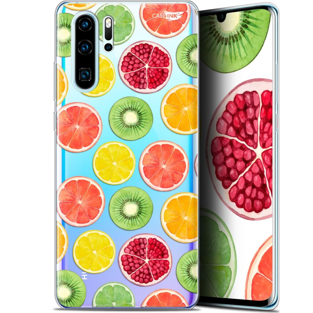 Caseink - Coque arrière Huawei P30 Pro (6.47 ) Gel HD [ Nouvelle Collection - Souple - Antichoc - Imprimé en France] Fruity Fresh - Coque, étui smartphone