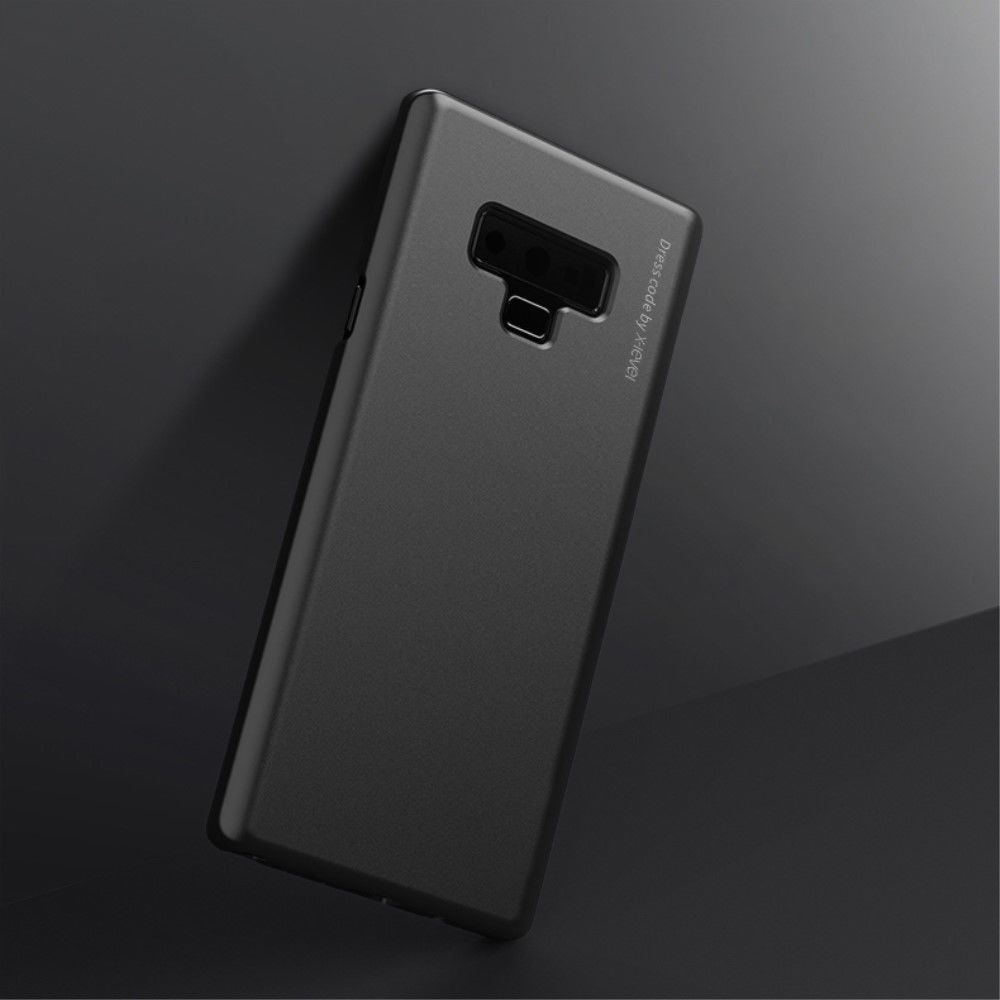 marque generique - Coque en TPU bords enveloppés givré rigide noir pour votre Samsung Galaxy Note 9 - Autres accessoires smartphone