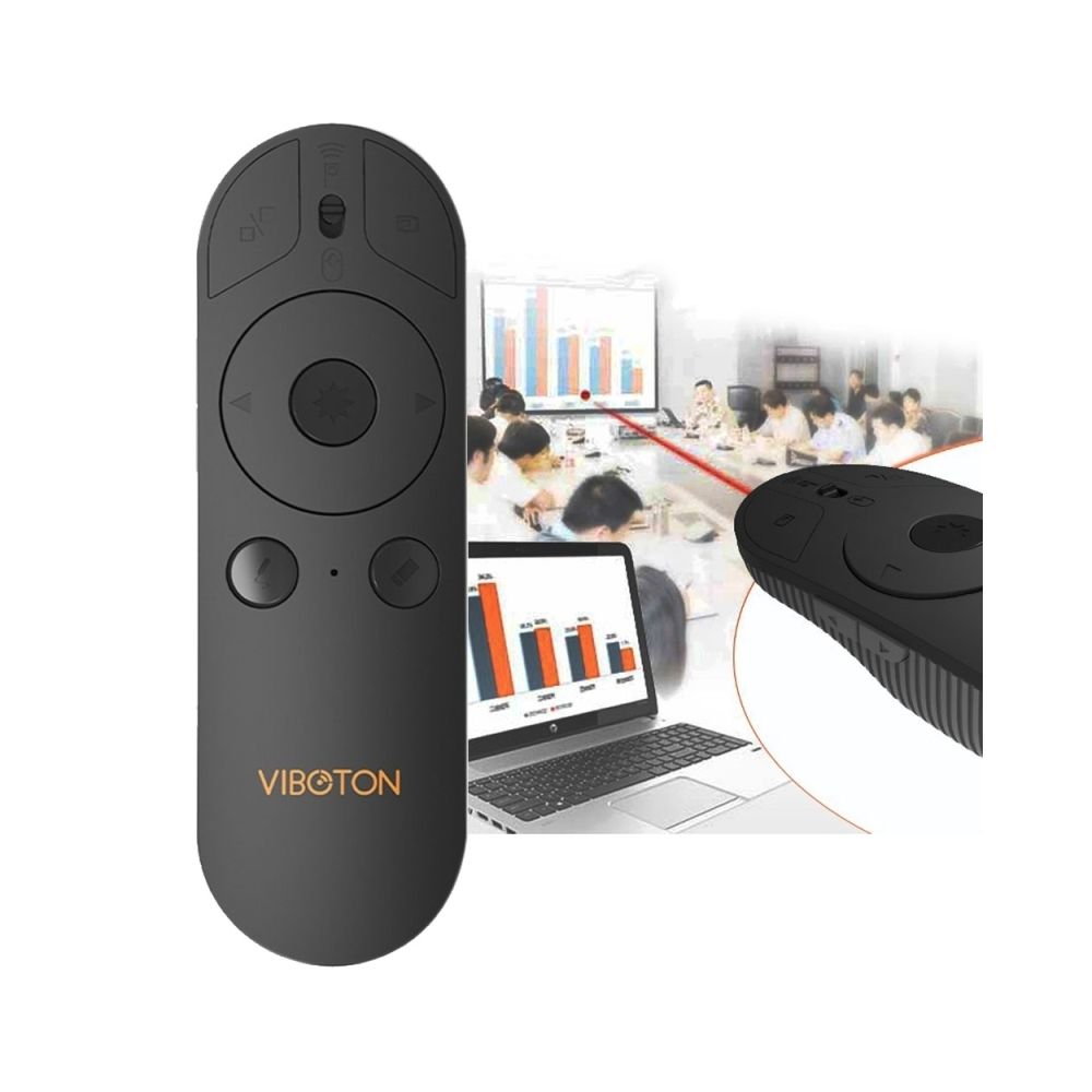 Wewoo - Télécommande noir 2.4GHz Présentation multimédia à distance PowerPoint Clicker Wireless Presenter Contrôleur de poche Flip Pen, Distance de contrôle: 15m - Accessoires de motorisation