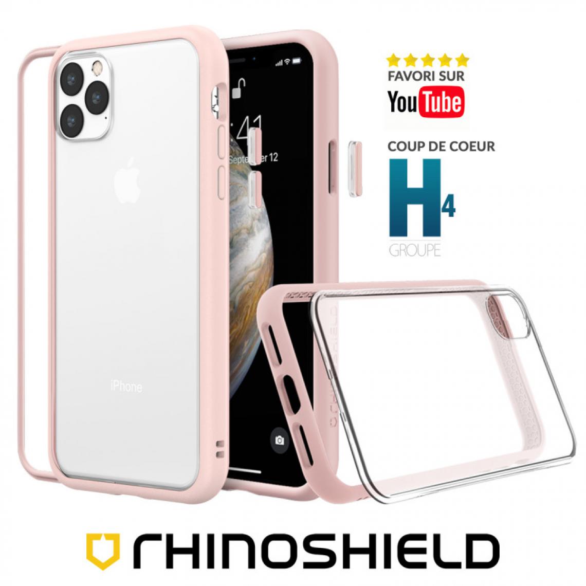 Rhinoshield - COQUE MODULAIRE MOD NX™ ROSE POUR APPLE IPHONE 13 (6.1) - RHINOSHIELD™ - Coque, étui smartphone