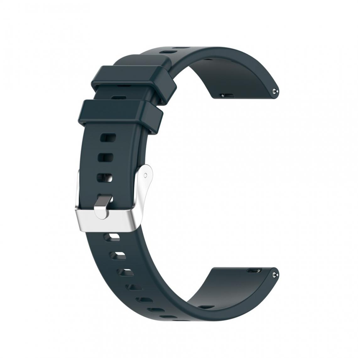 Other - Bracelet en silicone Boucle souple vert foncé pour votre Huawei Honor ES Watch - Accessoires bracelet connecté