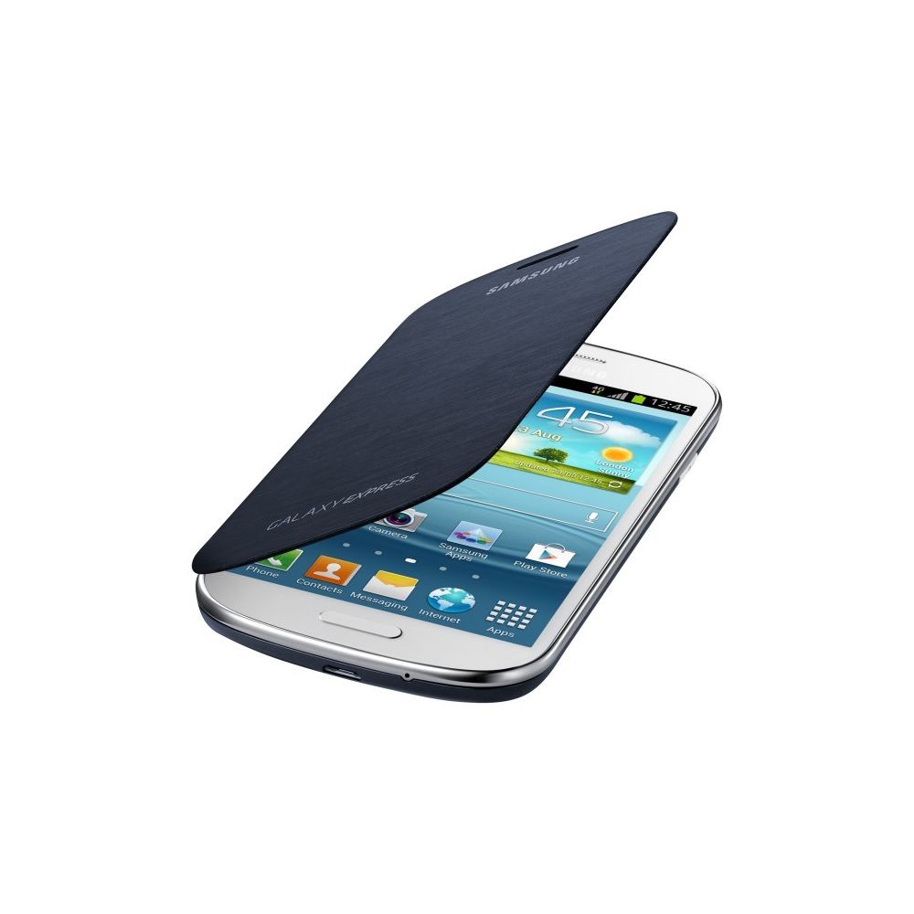 Samsung - Étui livre Samsung EF-FI873BL bleu pour Galaxy Express - Coque, étui smartphone
