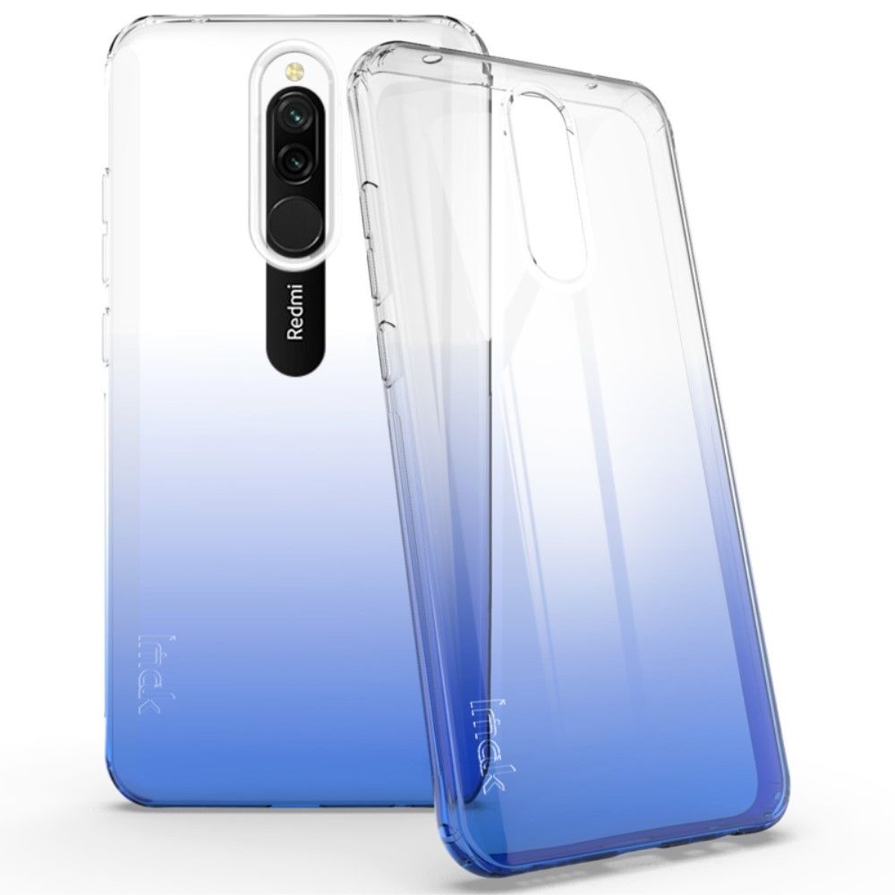 Imak - Coque en TPU anti-chute bleu pour Xiaomi Redmi 8 - Coque, étui smartphone
