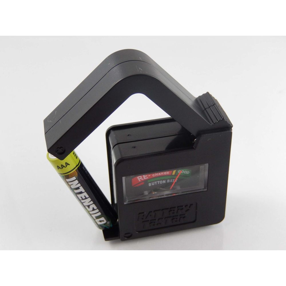 Vhbw - vhbw Testeur de batterie Premium Tester Battery noir pour AAAA, AAA, AA, Micro, Mignon, LR61, R3, R6, R03, R06, Sub C, Baby, R14, 9V-Block - Autre appareil de mesure