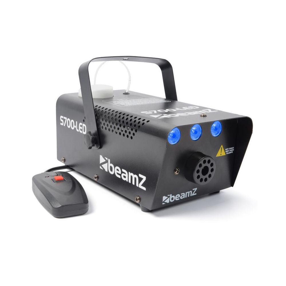 Beamz - BeamZ S700LED Machine à brouillard 700W 3x1W LED effet glacé télécommande Beamz - Machines à brouillard