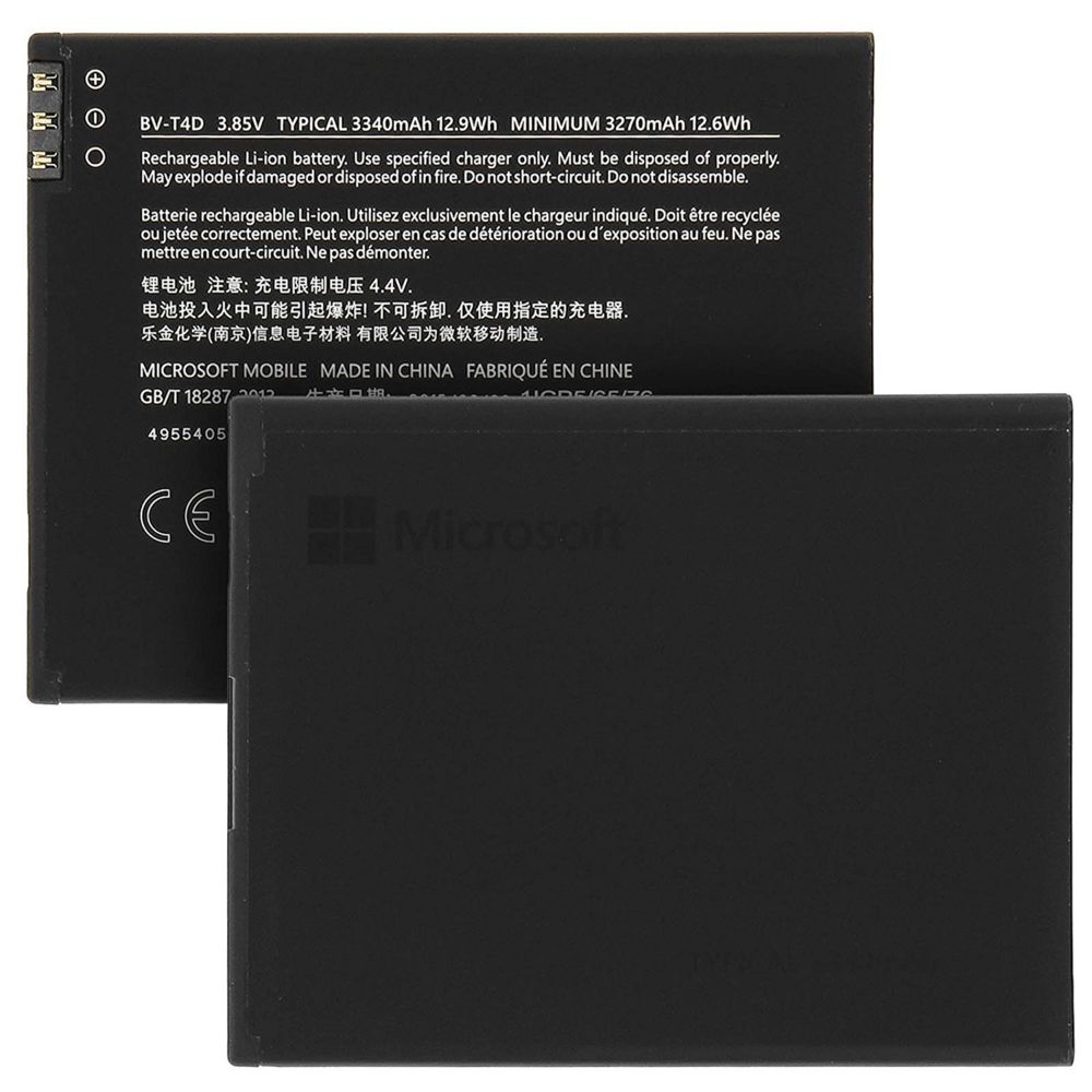 Microsoft - GF TECHNO Batterie d'origine Microsoft Lumia 950 XL - BV-T4D - Autres accessoires smartphone