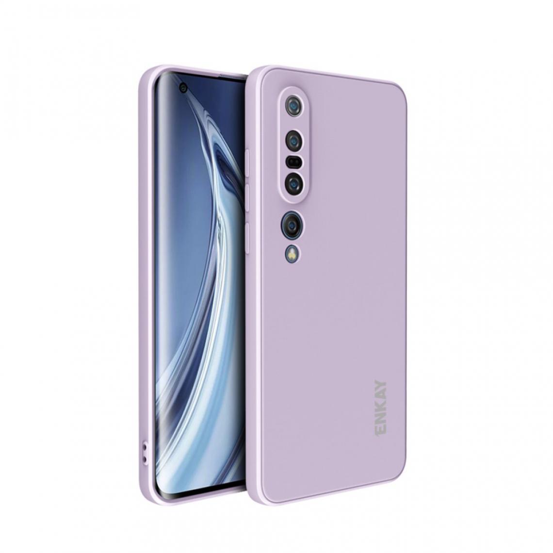 Other - Coque en silicone trou précis violet pour votre Xiaomi Mi 10 Pro - Coque, étui smartphone