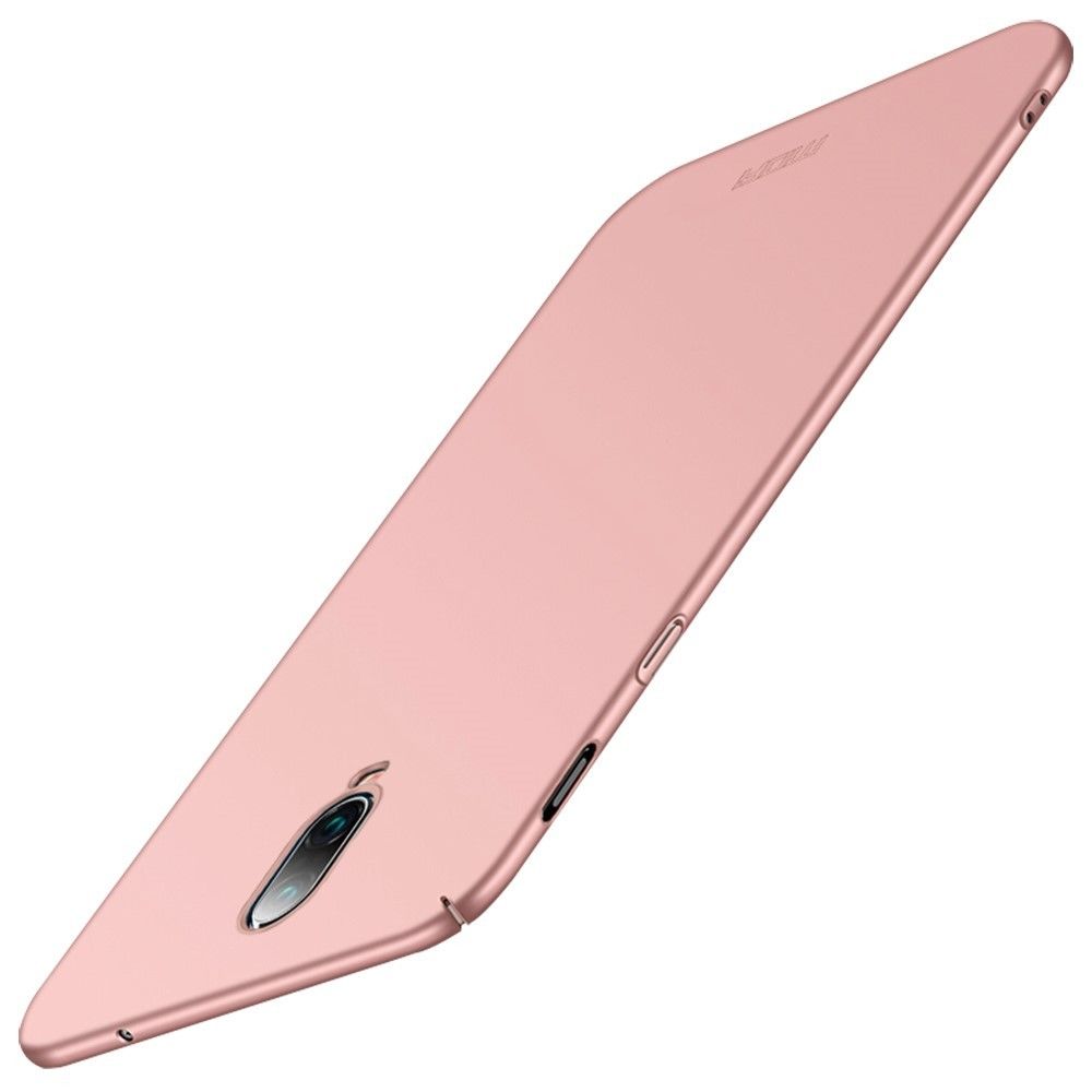 marque generique - Coque en TPU bouclier mince dépoli dur or rose pour votre OnePlus 6T - Autres accessoires smartphone