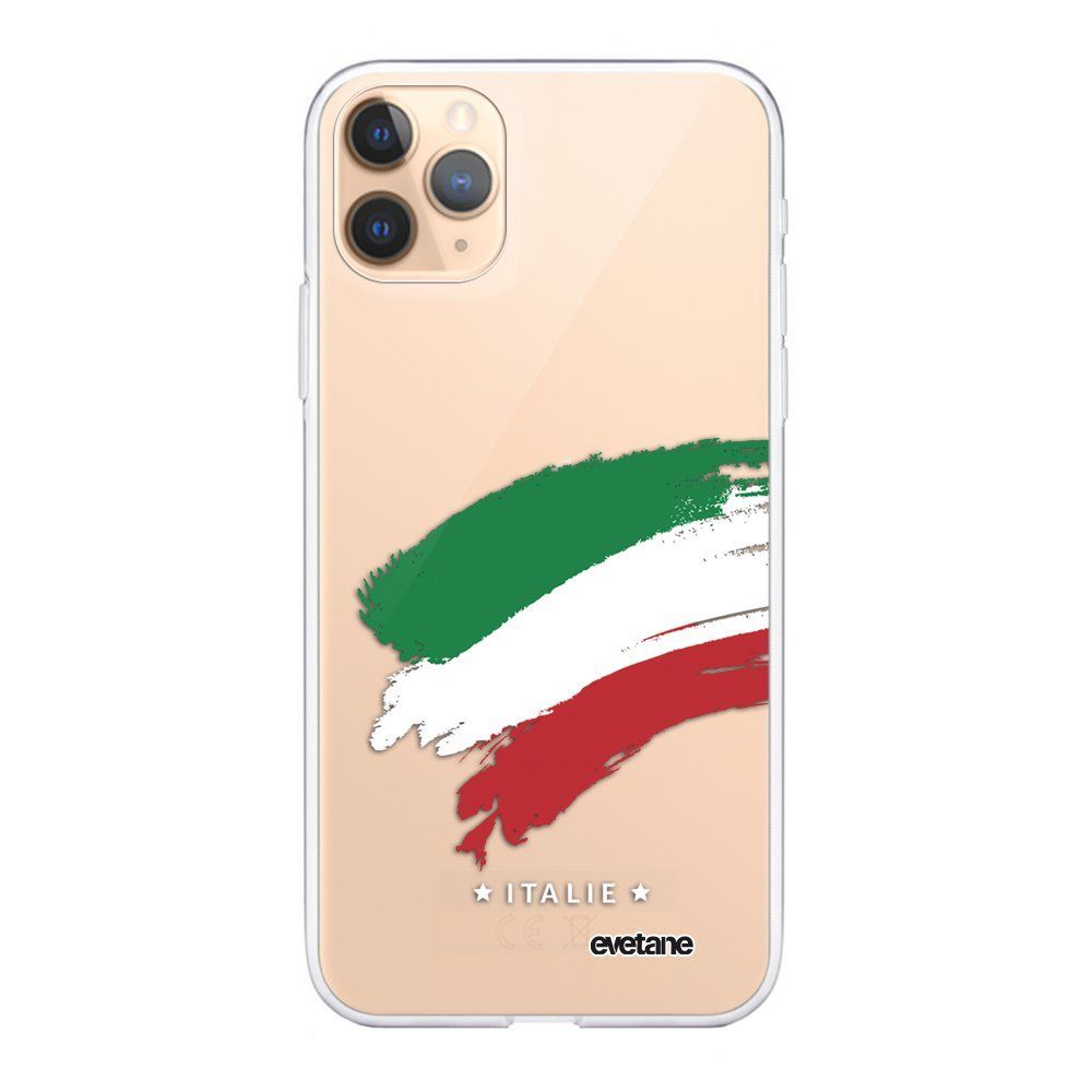 Evetane - Coque iPhone 11 Pro souple transparente Italie Motif Ecriture Tendance Evetane - Coque, étui smartphone