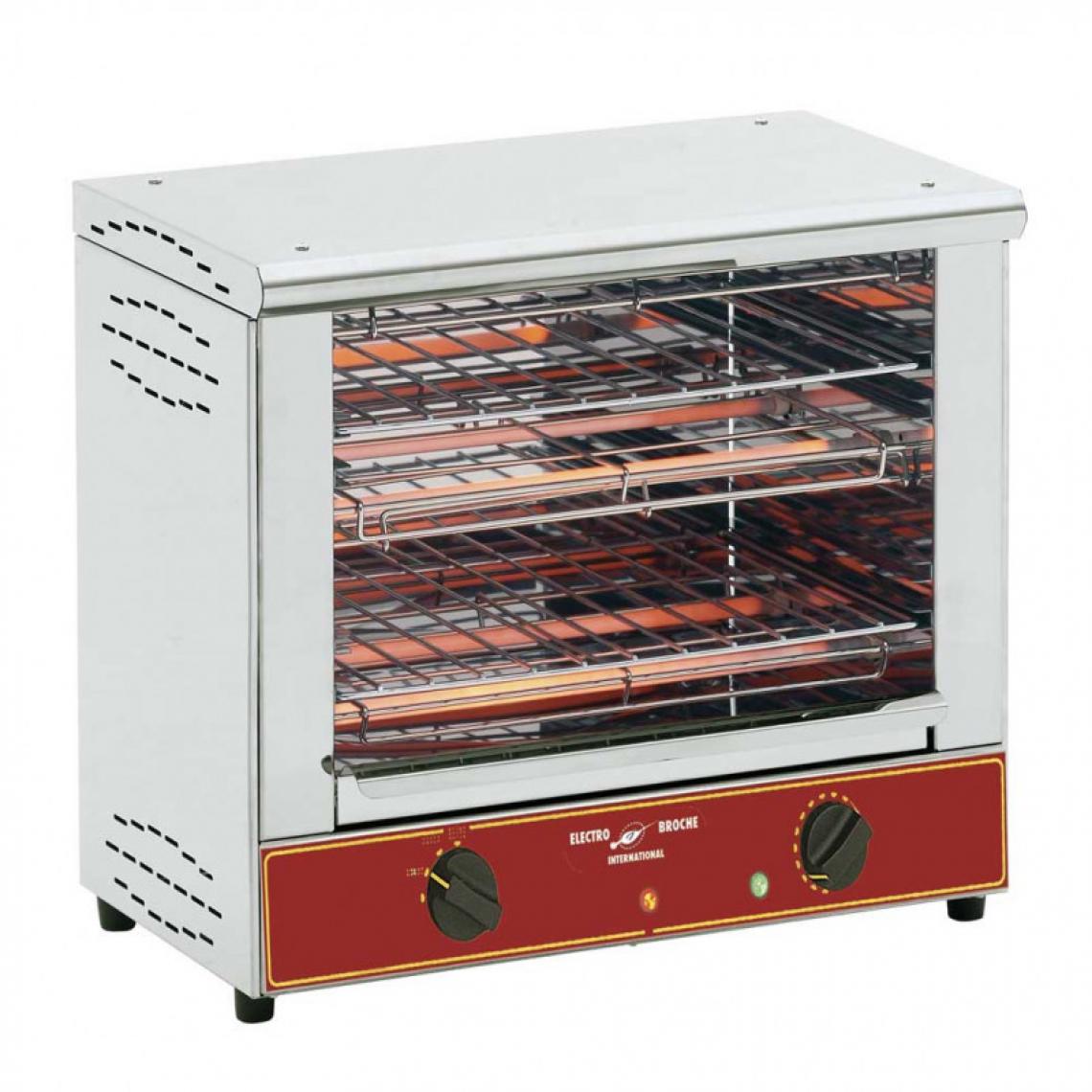 Materiel Chr Pro - Toaster à Infra-Rouge Professionnel 2 Niveaux - 3 kW - - Grille-pain