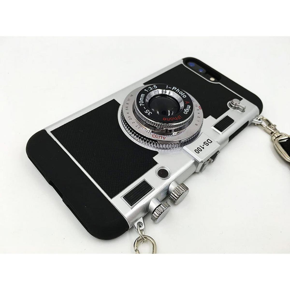 Cabling - CABLING®Coque robuste /qualité luxe/Emily in Paris 3D Phone Case Vintage Camera pour Iphone 6+/7+/8+ - Coque, étui smartphone