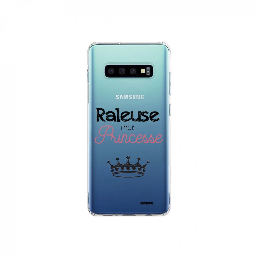 Evetane - Coque Samsung Galaxy S10 Plus 360 intégrale transparente Raleuse mais princesse Ecriture Tendance Design Evetane. - Coque, étui smartphone