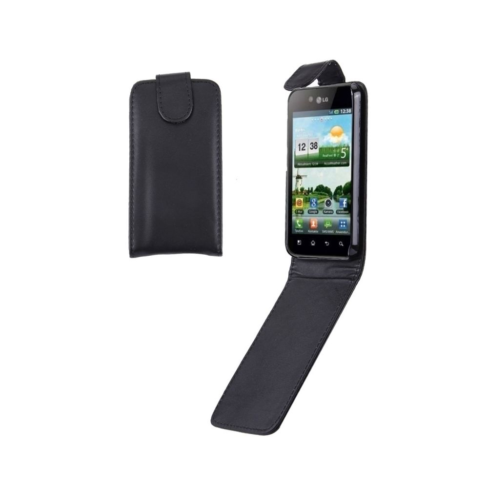 Wewoo - Housse Étui noir pour LG Optiums / P970 en cuir de haute qualité - Coque, étui smartphone