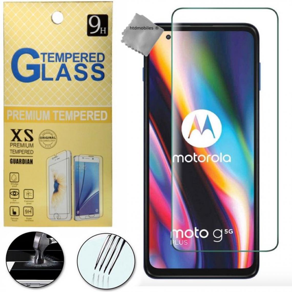 Htdmobiles - Film de protection vitre verre trempe transparent pour Motorola Moto G 5G Plus - Protection écran smartphone