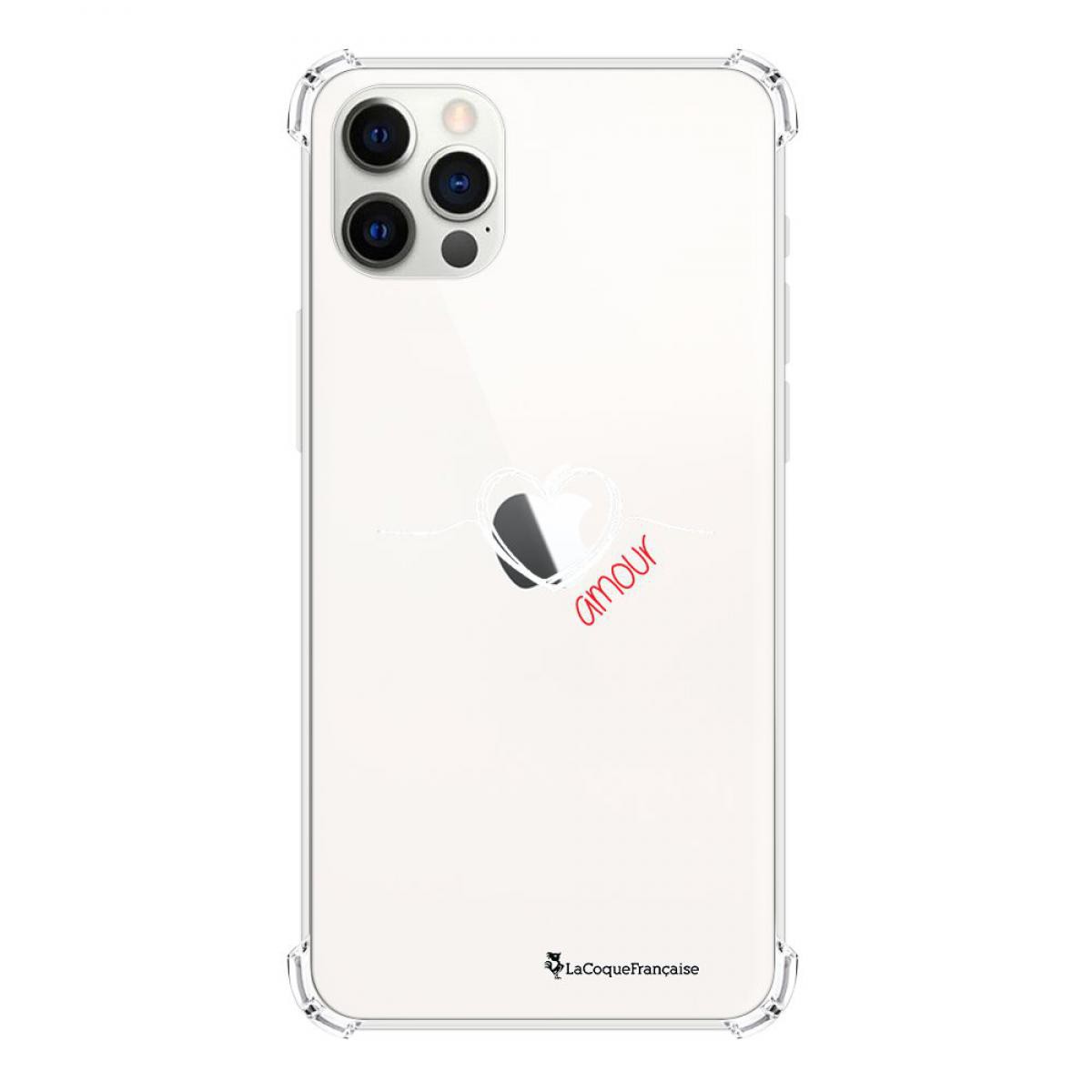 La Coque Francaise - Coque iPhone 12/12 Pro silicone anti-choc souple angles renforcés transparente - Coque, étui smartphone