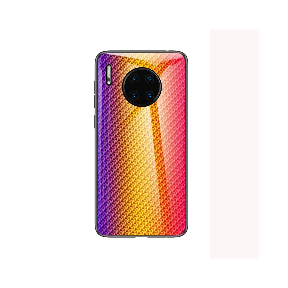 marque generique - Coque en verre trempé antichoc magnifique pour Huawei Nova 5i/Huawei P20 Lite 2019 - Or - Autres accessoires smartphone