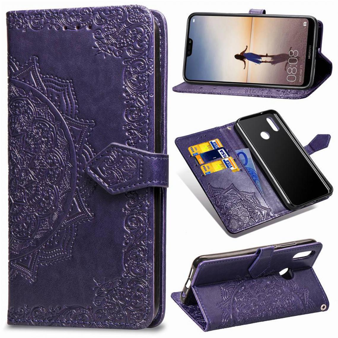 OtterBox - Huawei P20 Lite Housse Etui Coque de protection type portefeuille [Violet] - Coque, étui smartphone