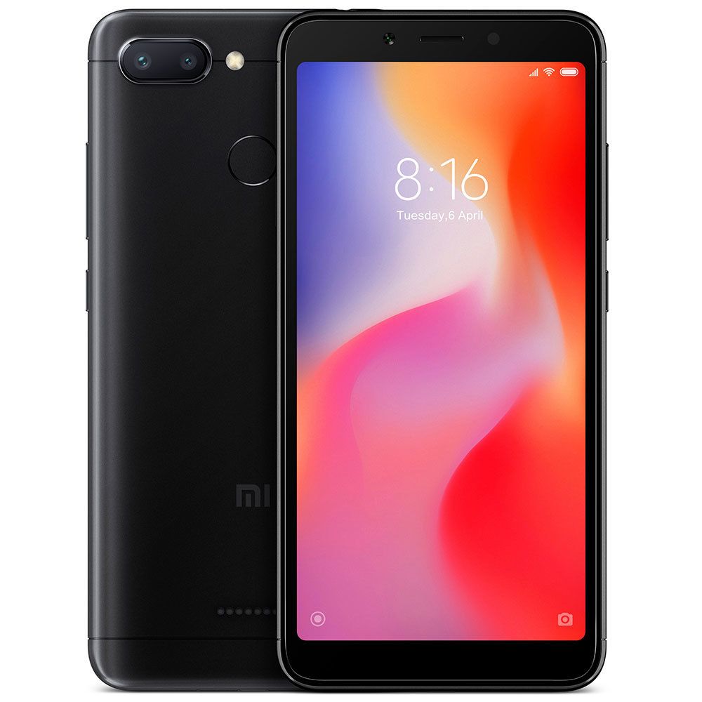 XIAOMI - Redmi 6 3+32Go Noir - Smartphone Android