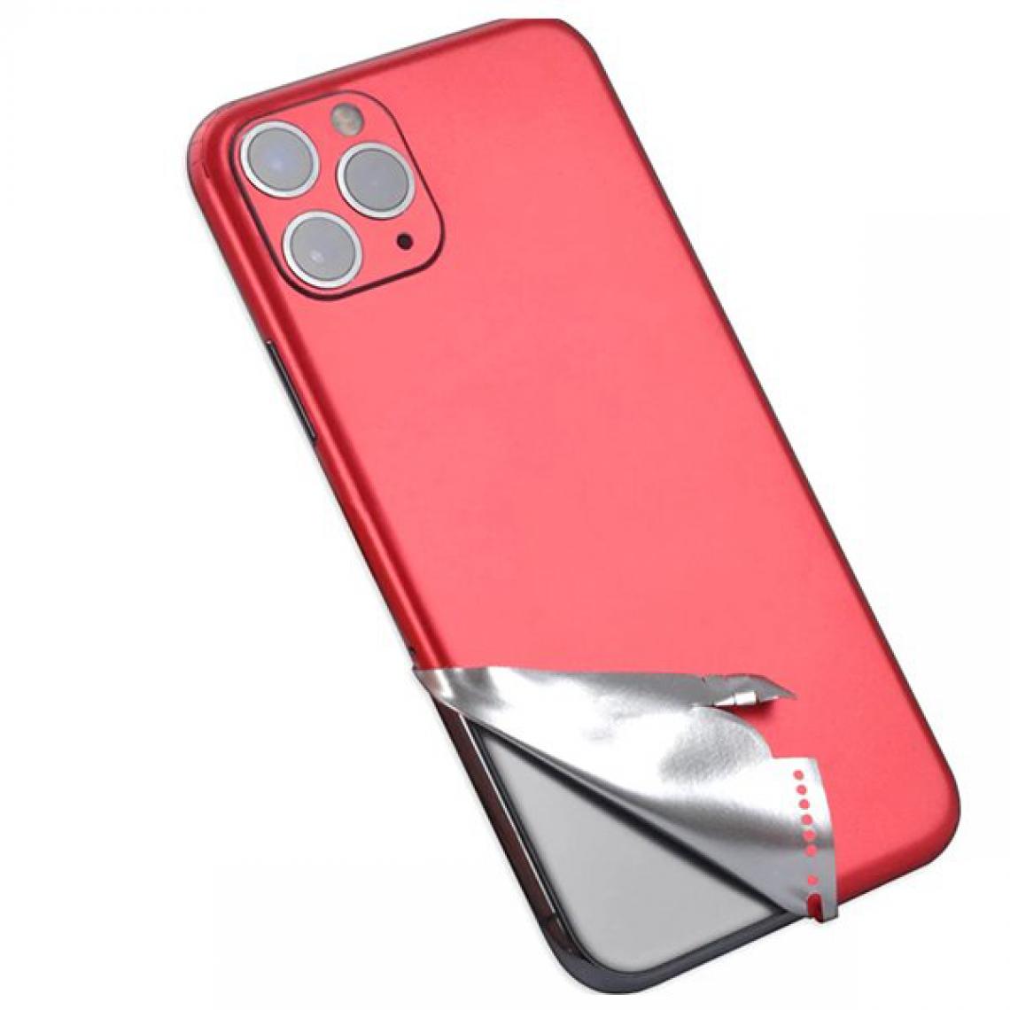 Phonecare - Film arrière Full-Edged SurfaceStickers pour iPhone X - rouge - Autres accessoires smartphone
