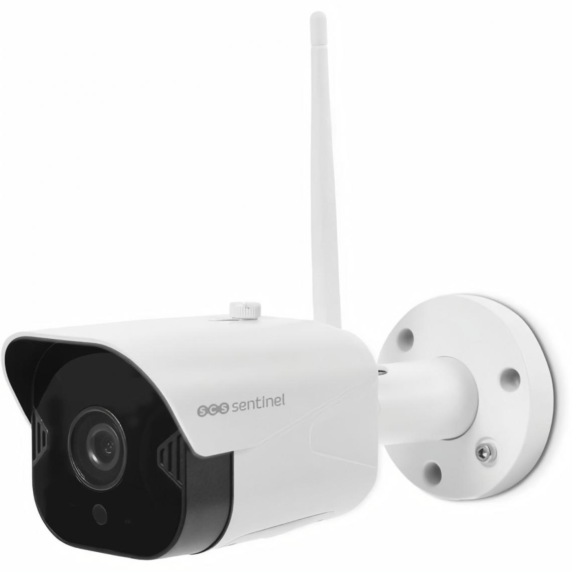 Scs Sentinel - SCS SENTINEL Caméra de surveillance extérieure Full HD - Caméra de surveillance connectée