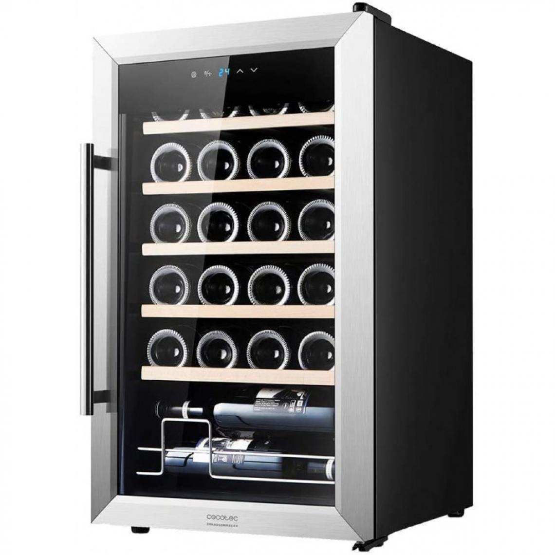 Cecotec - Cecotec, Cave a vin, GrandSommelier 24000 Compresseur, 24 bouteilles, compresseur, haute performance garantie - Cave à vin