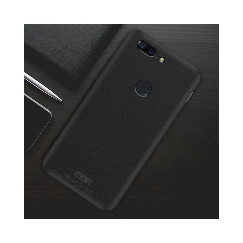 Wewoo - Coque noir OnePlus 5T TPU ultra-mince de protection arrière givré doux - Coque, étui smartphone