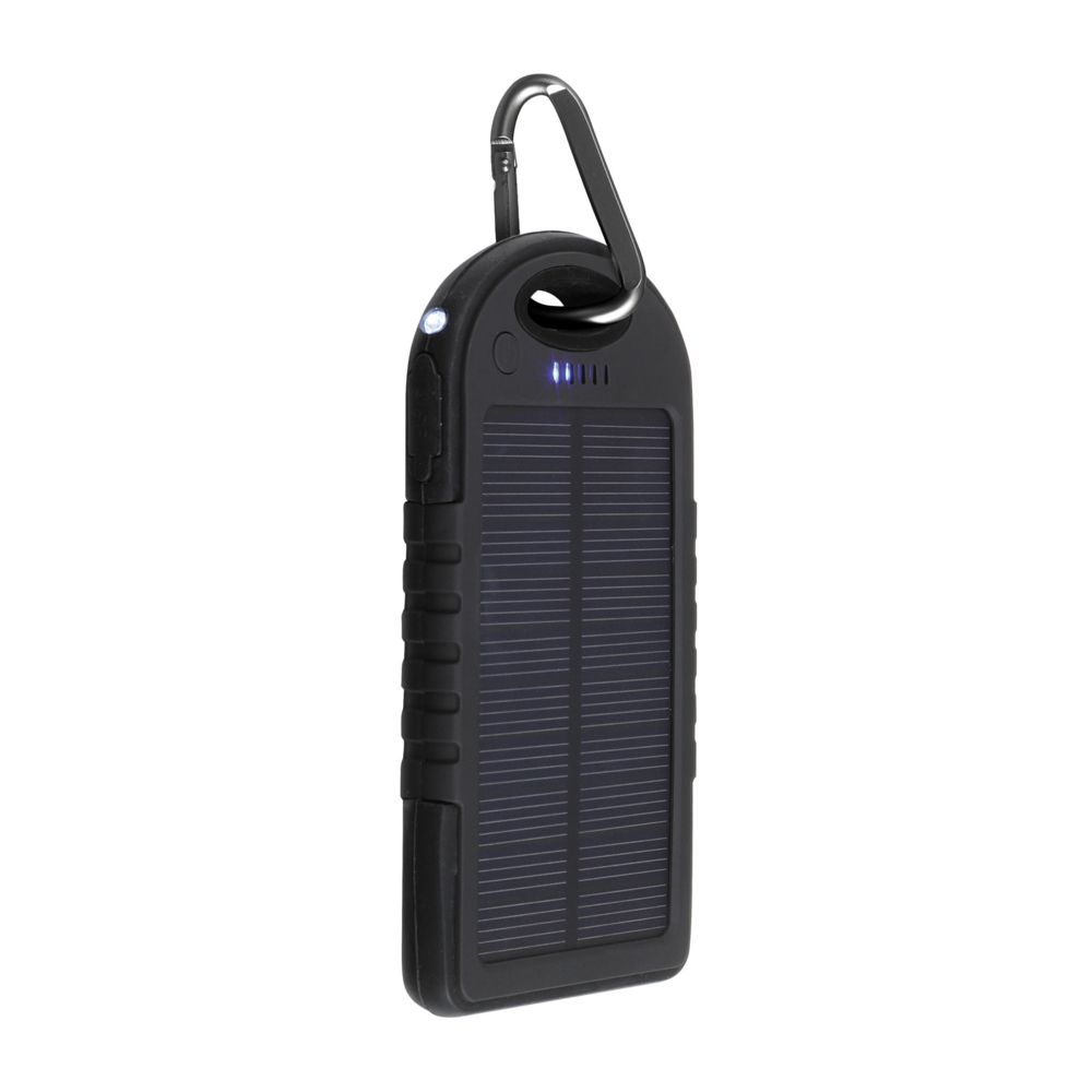 Clip Sonic Technology - Batterie de secours solaire noire TEA139N - Chargeur secteur téléphone