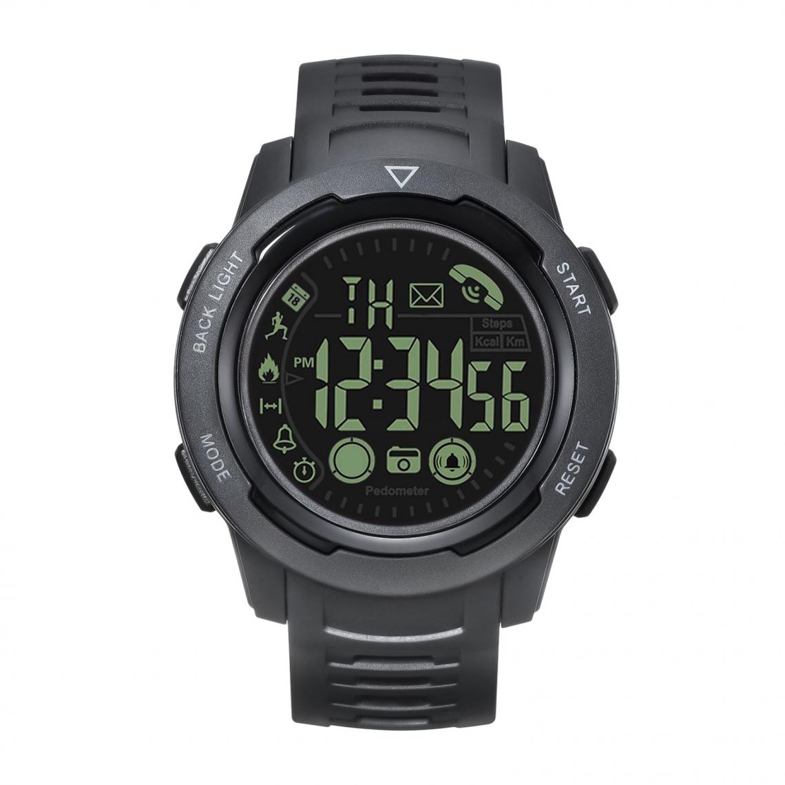 marque generique - Montre Intelligente Super Tough Sports Outdoor Bluetooth Watch Outdoor Black - Montre connectée