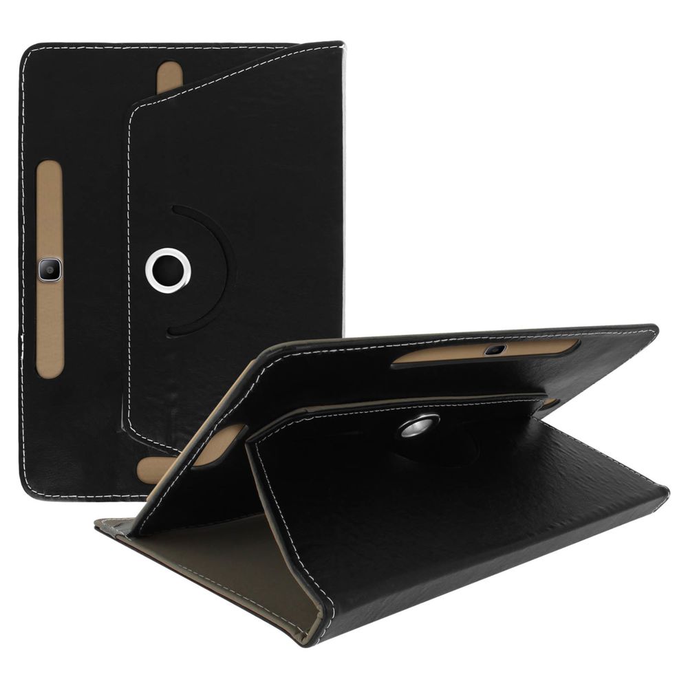 Avizar - Housse Etui Fonction support Universel Tablette 10 '' - Noir - Orientation 360° - Coque, étui smartphone