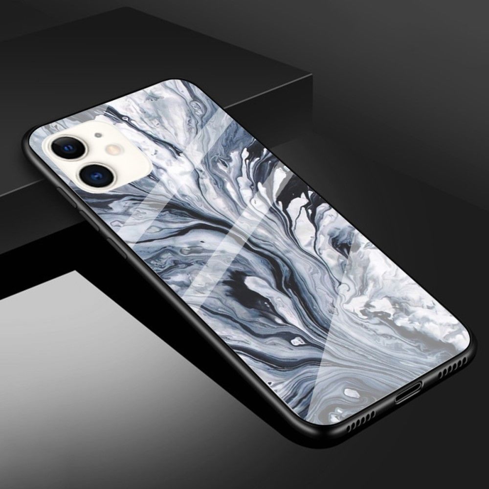 marque generique - Coque en TPU hybride de marbre style A pour votre Apple iPhone 11 6.1 pouces - Coque, étui smartphone