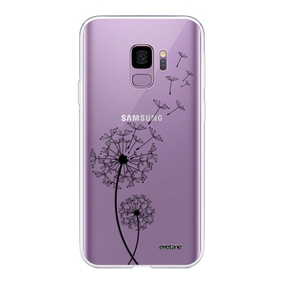 Evetane - Coque Samsung Galaxy S9 360 intégrale transparente Pissenlit Ecriture Tendance Design Evetane. - Coque, étui smartphone
