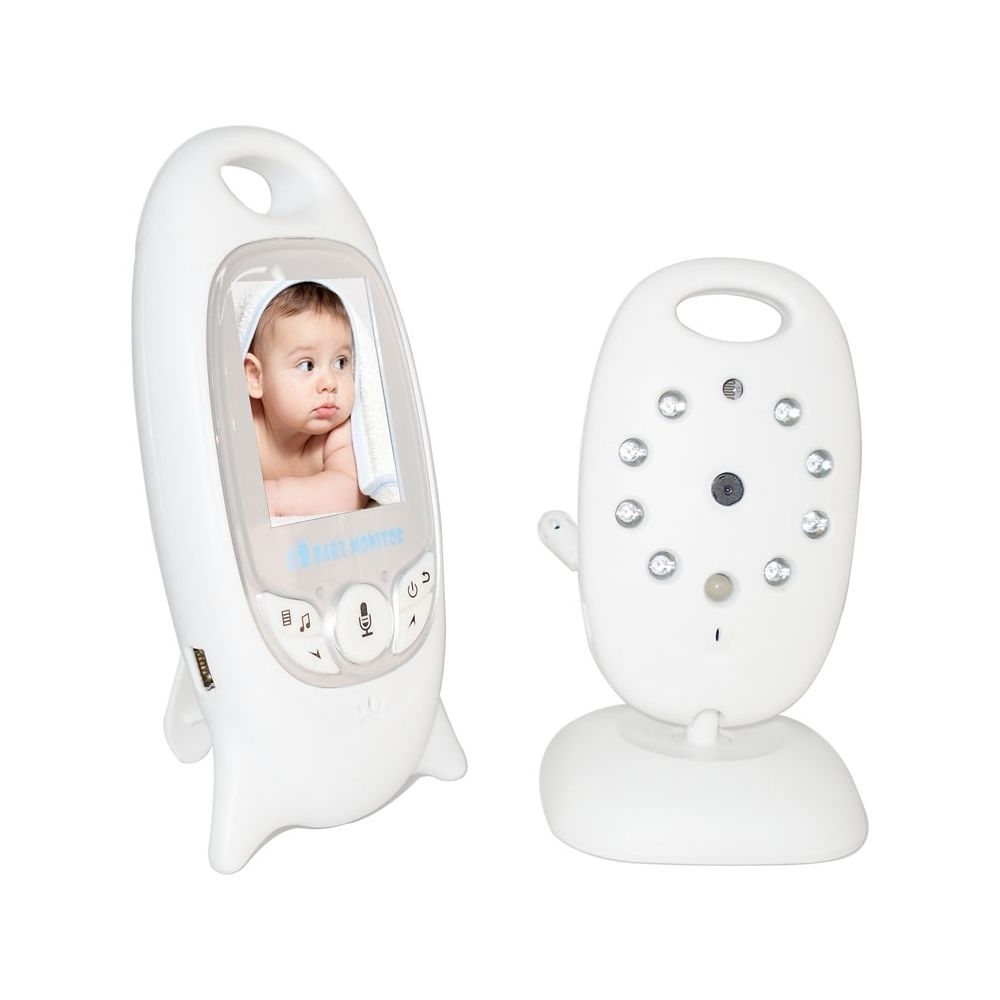 Wewoo - Babyphone vidéo Babycam 2,0 pouces écran LCD sans tracas portable moniteur de bébé, bidirectionnel Talk Back, vision nocturne - Babyphone connecté