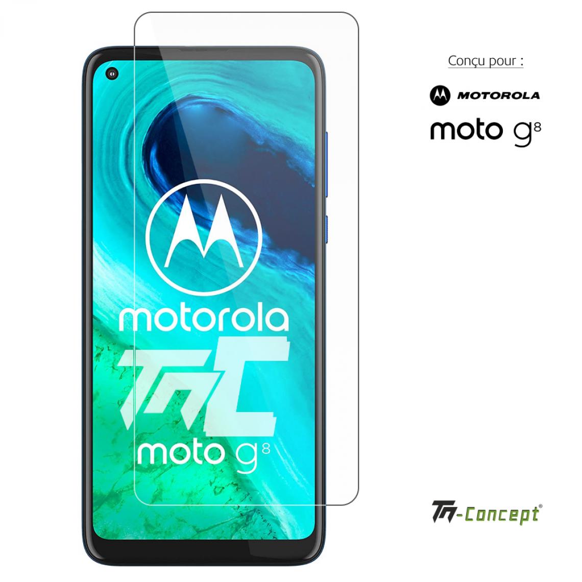 Tm Concept - Verre trempé - Motorola Moto G8 - TM Concept® - Protection écran smartphone