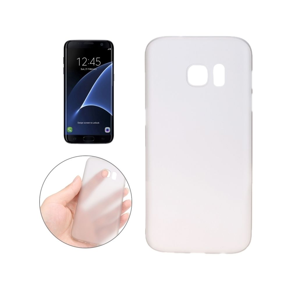 Wewoo - Coque gris pour Samsung Galaxy S7 Edge / G935 0.3mm ultra-mince translucide couleur PP Housse de protection - Coque, étui smartphone