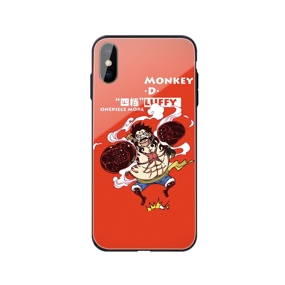 marque generique - Coque en Verre trempé Personnalisé One Piece pour Apple iPhone 6 Plus - Multicolore #29 - Autres accessoires smartphone