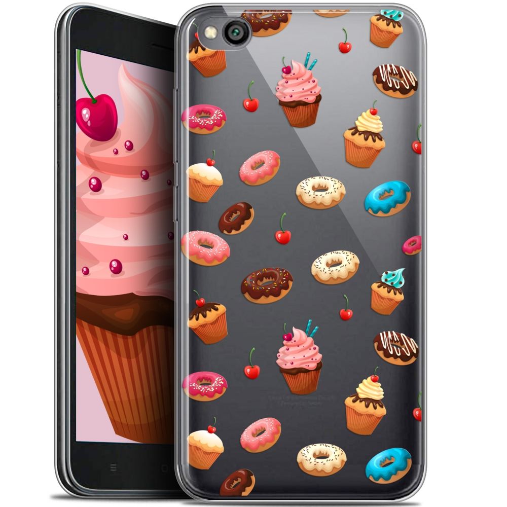 Caseink - Coque Pour Xiaomi Redmi Go (5 ) [Gel HD Collection Foodie Design Donuts - Souple - Ultra Fin - Imprimé en France] - Coque, étui smartphone