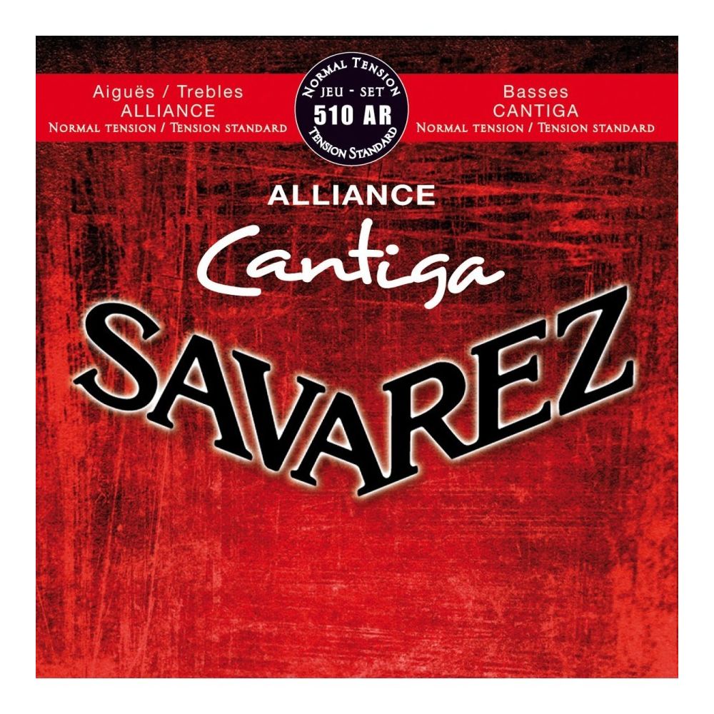 Savarez - Savarez 510AR Alliance Cantiga Tirant normal - Jeu de cordes guitare classique - Accessoires instruments à cordes