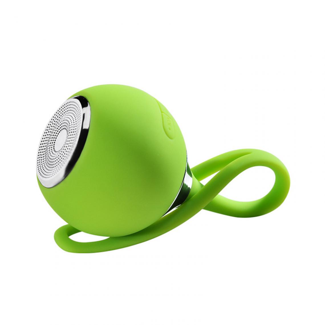 Universal - Haut-parleur portable mini étanche Bluetooth TF Card Haut-parleur stéréo sans fil extérieur HIFI vélo moto lecteur de musique MP3 | haut-parleurs portables (vert) - Hauts-parleurs