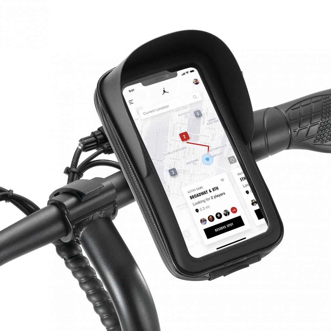 We - Support vélo téléphone WE Support smartphone universel pour guidon de vélo. Housse transparente tactile - Autres accessoires smartphone