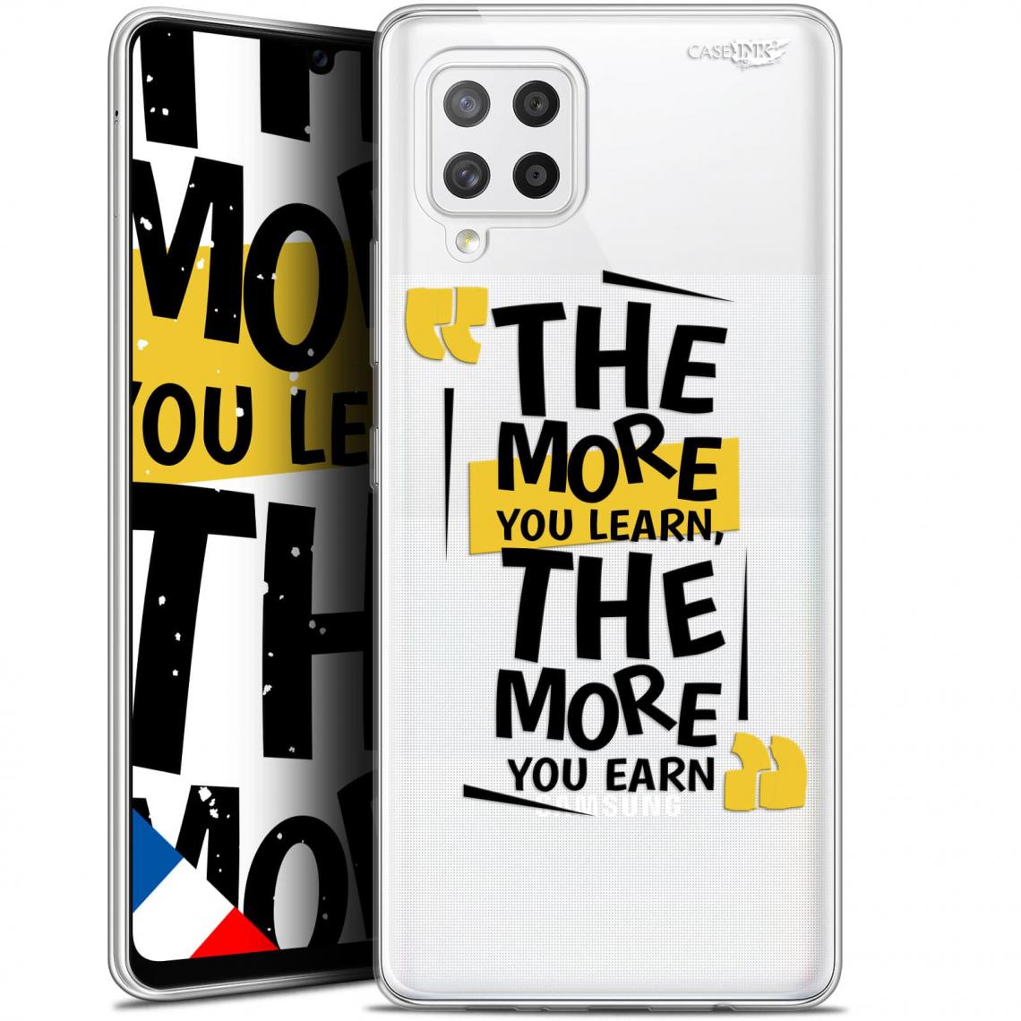 Caseink - Coque arrière Samsung Galaxy A42 5G (6.6 ) Gel HD [ Nouvelle Collection - Souple - Antichoc - Imprimé en France] The More You Learn - Coque, étui smartphone