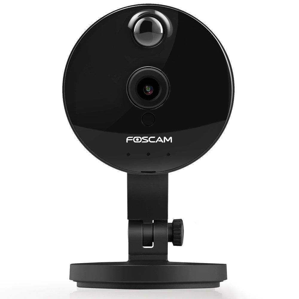Foscam - FOSCAM C1 Camera IP 720P WIFI LAN EZLink - SDRecording - Vision Jour/Nuit - Noire - Caméra de surveillance connectée