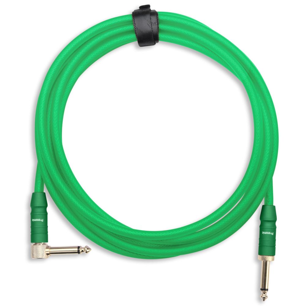 Pronomic - Pronomic Trendline INST-3G câble instrumental 3m vert - Matériel d'entretien