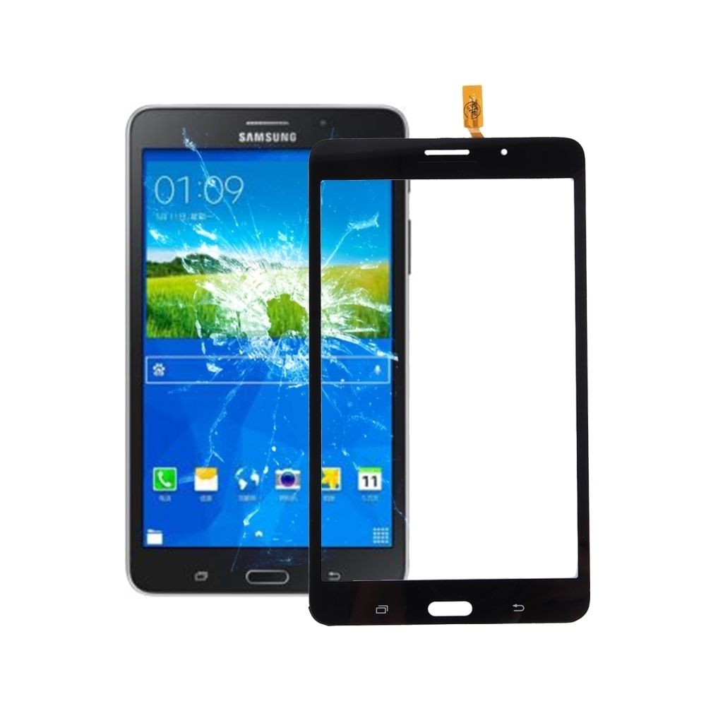 Wewoo - Pour Samsung Galaxy Tab 4 noir 7.0 / T239 écran tactile (seul sans le LCD) Digitizer Assemblée pièce détachée - Autres accessoires smartphone
