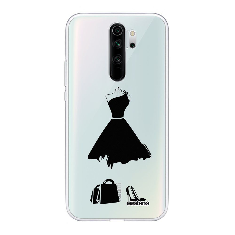 Evetane - Coque Xiaomi Redmi Note 8 Pro 360 intégrale transparente My little black dress Ecriture Tendance Design Evetane. - Coque, étui smartphone