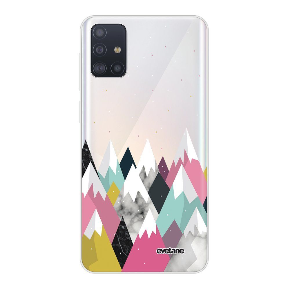 Evetane - Coque Samsung Galaxy A51 5G 360 intégrale transparente Montagnes Ecriture Tendance Design Evetane. - Coque, étui smartphone