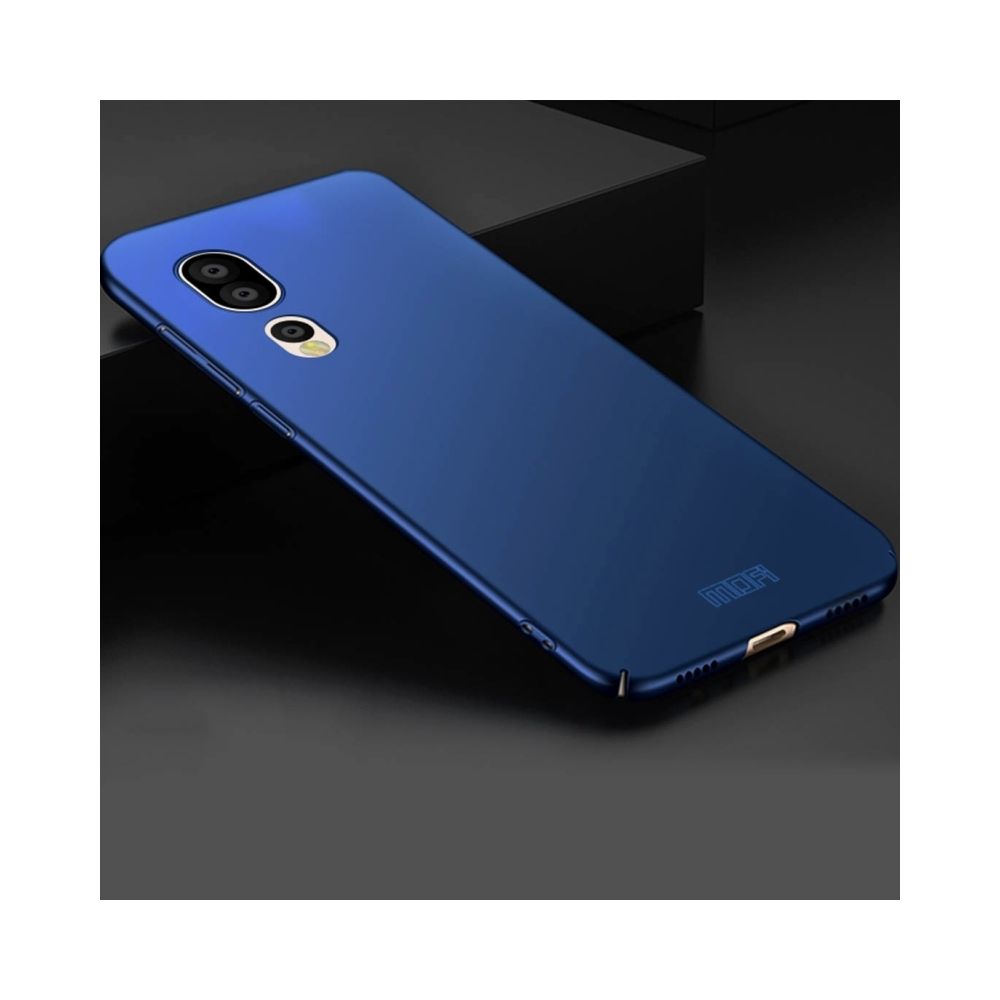 Wewoo - Coque bleu pour Huawei P20 Pro Frosted PC bord ultra-mince entièrement enveloppé étui de protection arrière - Coque, étui smartphone