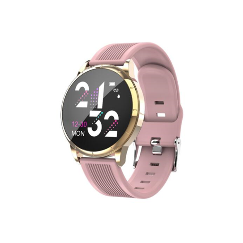 marque generique - YP Select Wallpaper Change Color Display Wristband Heart Rate Blood Pressure Female Period Monitor Smart Watch-C - Montre connectée